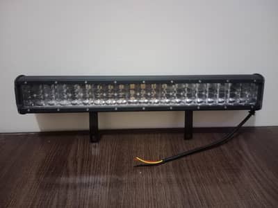 Heavy-Duty 180W Dual-Row LED Light Bar 60 High-Intensity LEDs