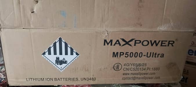 lithium battery  ultra 5kv max power