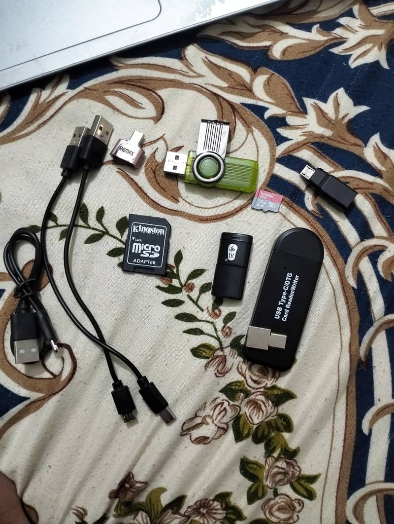 usb card reader and cables 3