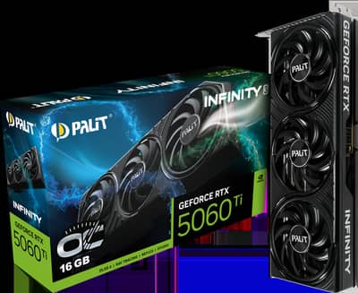 Palit GeForce RTX 5060 Ti Infinity 3 OC 16GB graphics card