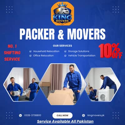Packers and Movers  House Shifting Services  King Movers Services
