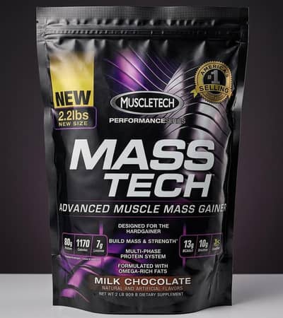 Mass Tech 2LB Weight Gainer | Muscle Growth & Fast Weight Gain