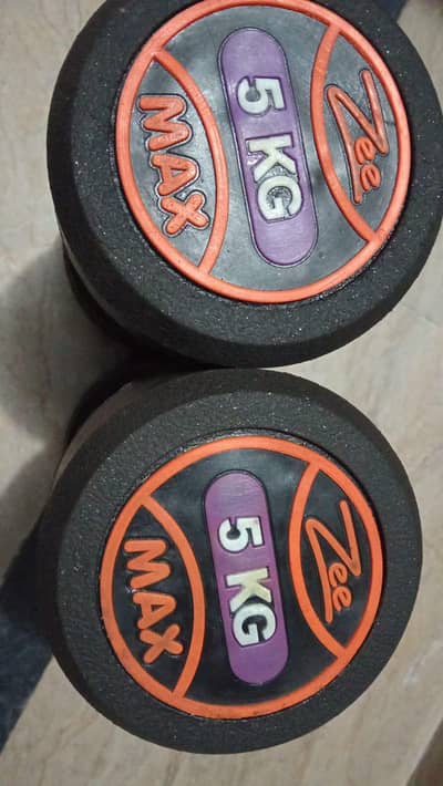 Zee Max 5kg pair dumbbells