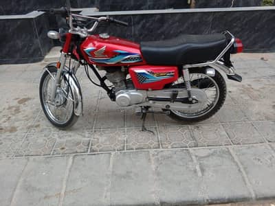 Honda 125 Model 2024 Karachi number