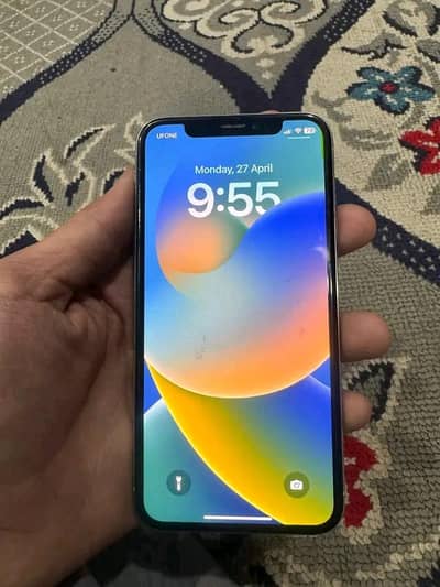 Iphone X PTA approved 256gb My Whatsapp number 0348-55-58-176
