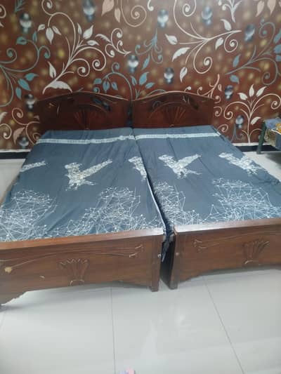 3 single with mattress available for sale