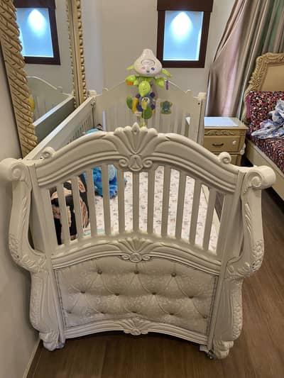 Solid wood Baby cot in Brand new condition