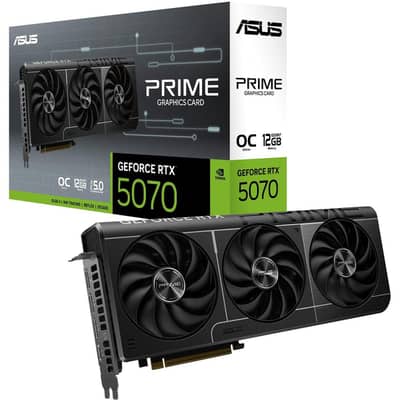 ASUS PRIME RTX 5070 OC 12GB GDDR7 graphics card