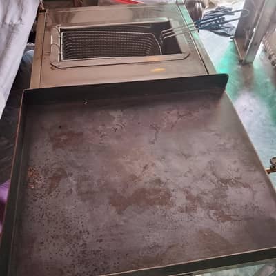 fryer and hotplate