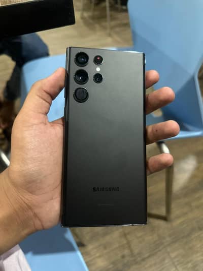 sumsung s22 ultra clr display no dot no shade official approve 128gb