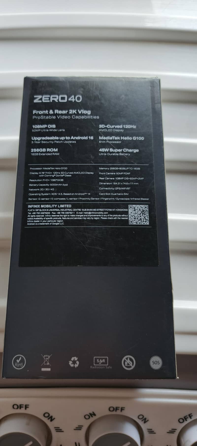 Infinix zero 40 9