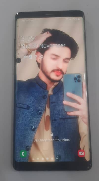 Samsung Galaxy Note 8 8 + 256 storage front glass broken