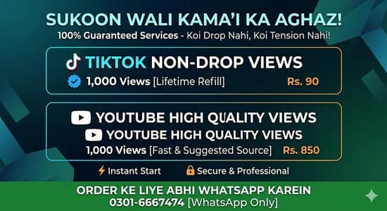 Social Media Marketing - YouTube & TikTok Promotion Services