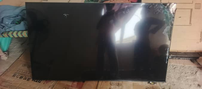sumsung qled 65inch . model Q60a  panel break