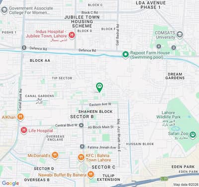 Takbeer Block 10 Marla Plot Open Form No Transfer Fee Bahria Town Lahore
