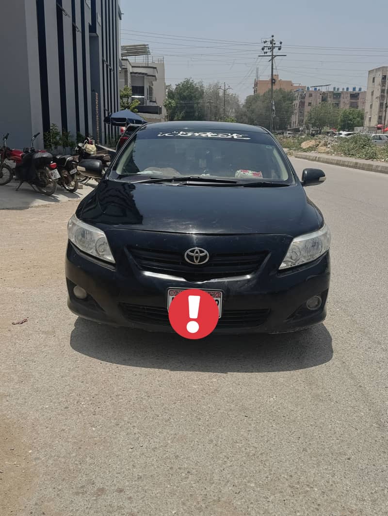 Corolla 2009 0
