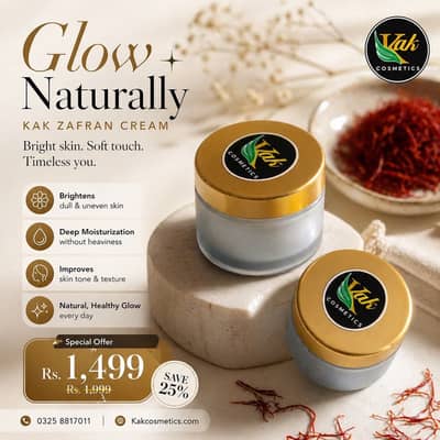 Almond zafran cream