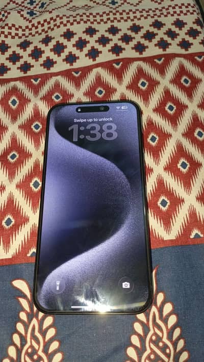 Iphone 15 pro max 256gb non pta jv blue titanium