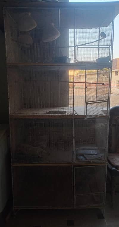 7ft hight cage high quality plank floor heavyweight durable