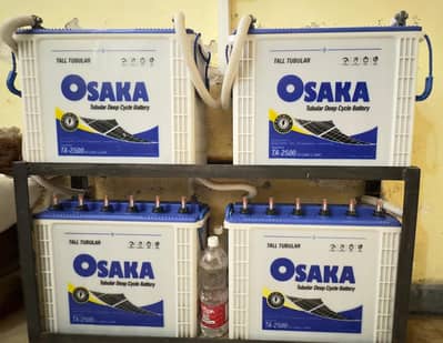 Osaka TA 2500 Tall Tabular ​12V 230AH @ 20HR