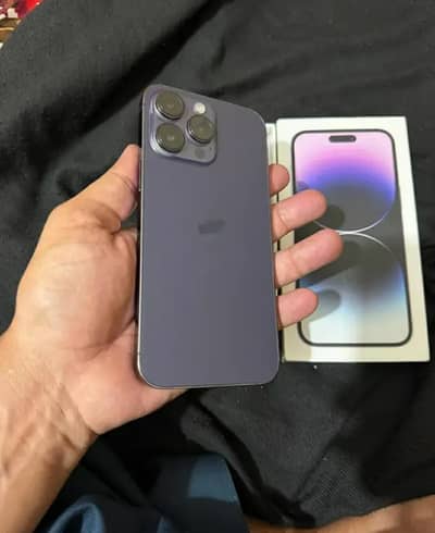iphone 14 pro with box