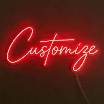 Custom Neon Sign Board Available | PixelPrinting