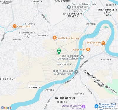 Kanal Plot For Sale In DHA Islamabad Phase 4 Sector A