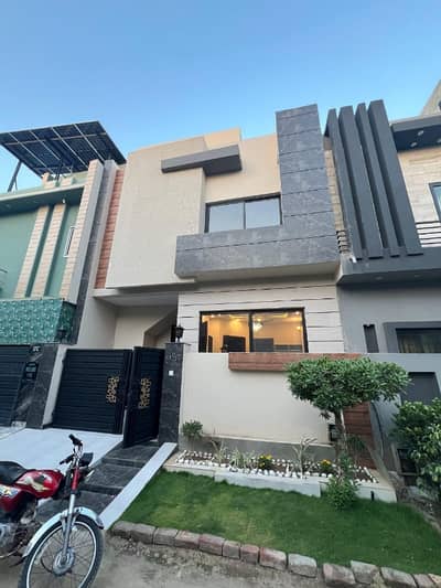 Brand New 3 Marla Luxury House For Sale In B Block Al Kabir Town Phase 2 4 Bed Near Ring Road