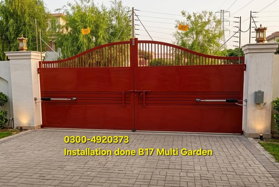 Automatic Sliding & Swing gate Automation 4