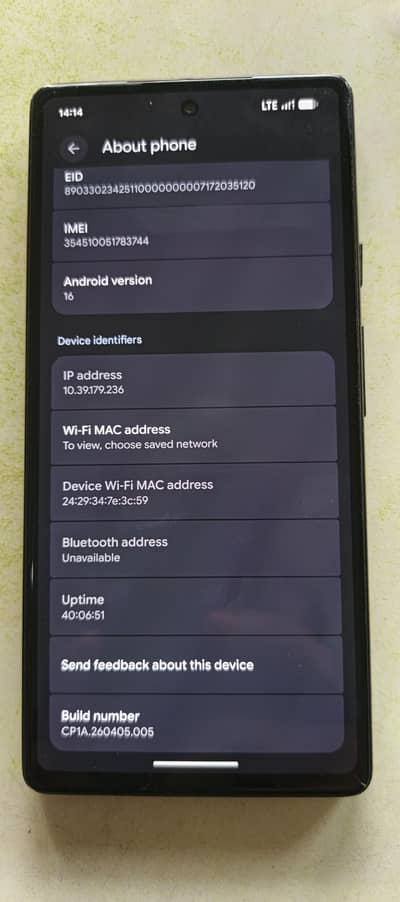 Google Pixel 6a patched