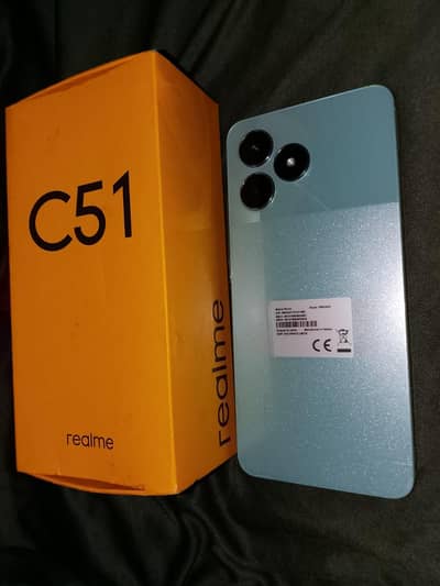 Realme c51 with All Box and charger