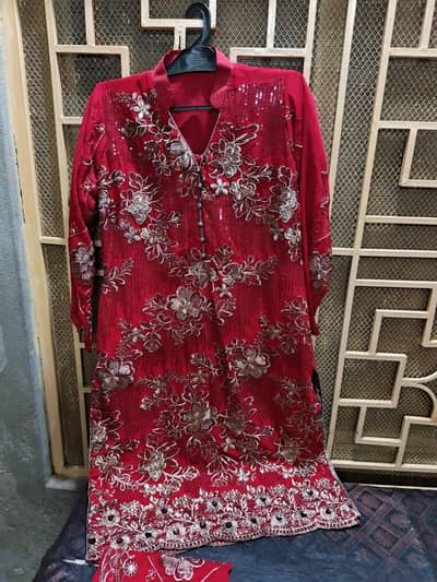 Elegant 3 Piece Chiffon Suit