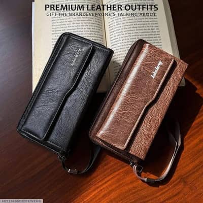 Premium Leather Wallets Black Brown for Men