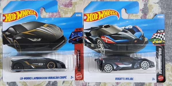 Hot Wheels 2026 Huracan and Bolide
