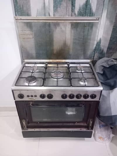 Imported Italian USED Oven + Cooking Range