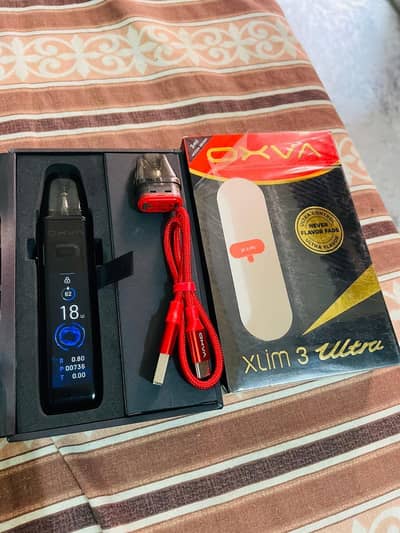 oxva xlim 3 ultra brand new pod just box open 18+