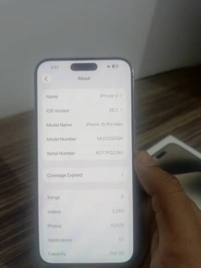 Iphone 15 Pro Max 256
