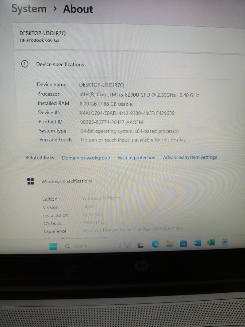 HP pro book 4