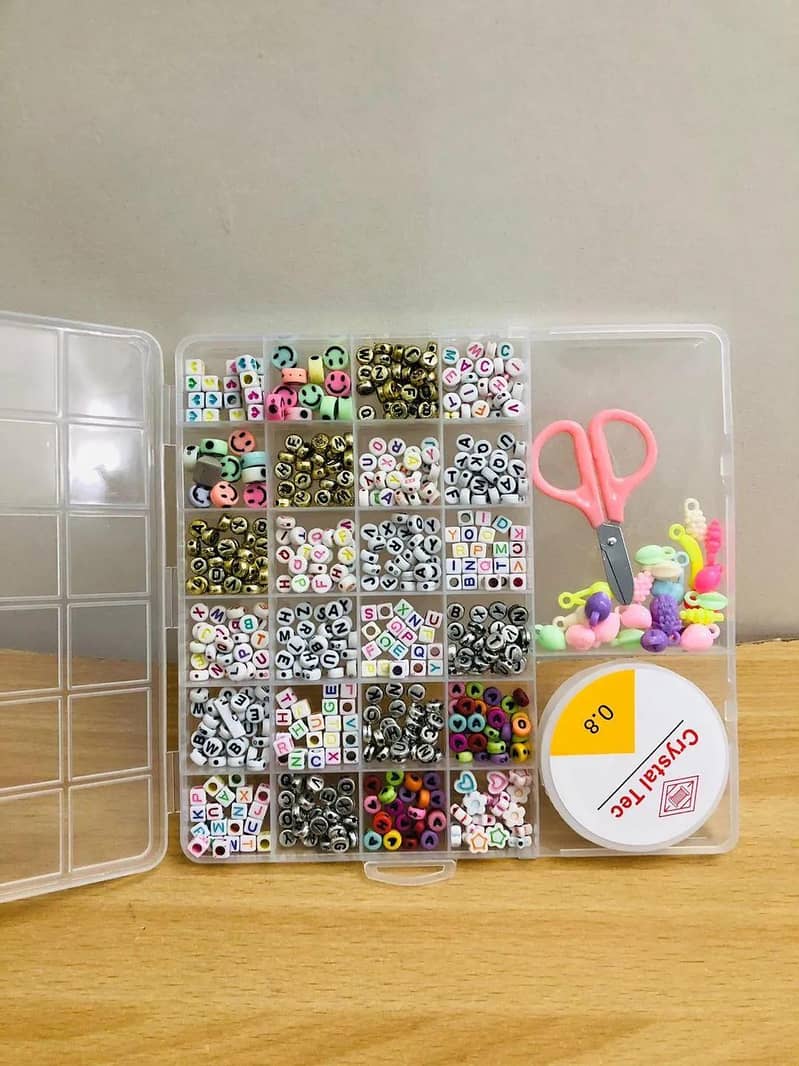 Multicolour beaded set 1