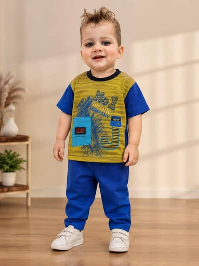 Stylish Baby Boy Summer Suit | 3-4 Years | S M L Available
