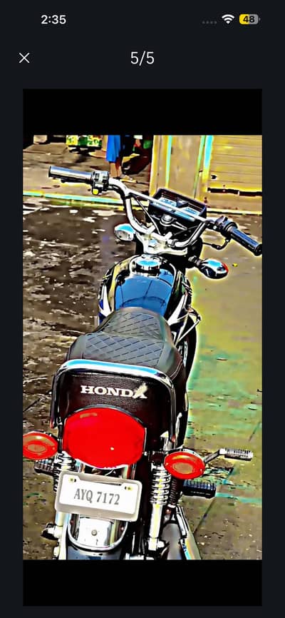 Honda 125 25 model