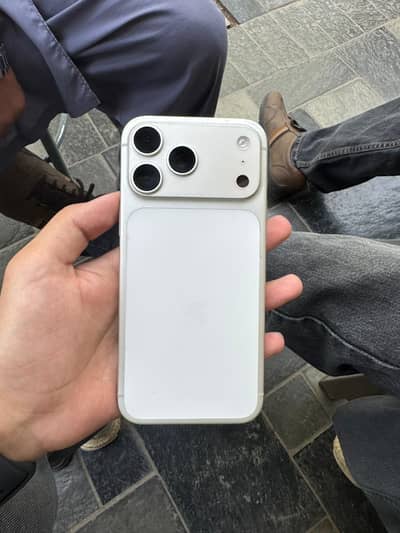 iPhone 17 pro max silver 256gb