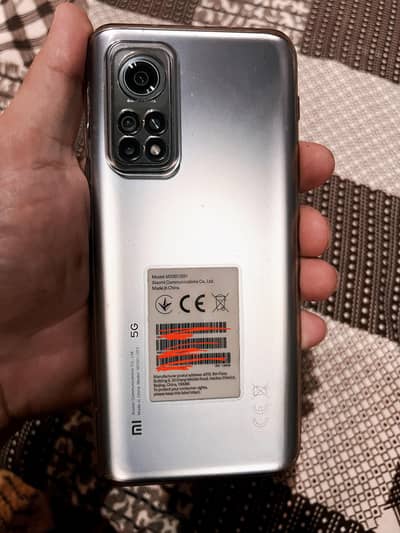 Mi10t 5G 8+128 GB only box sat hay