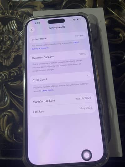 17 pro max non pta just box open