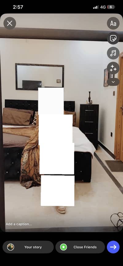 Black bed velvet