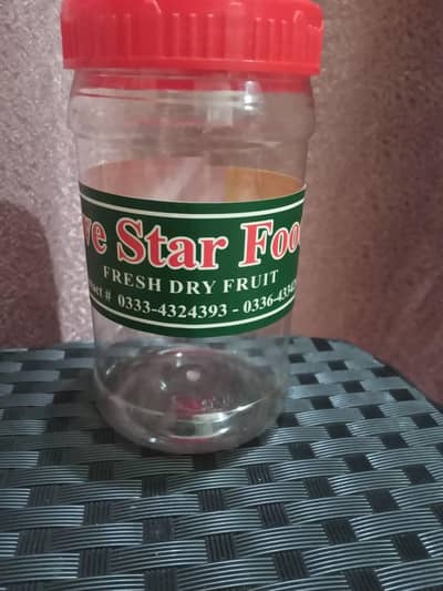 High quality plastic jar-Each jar 50Rs only
