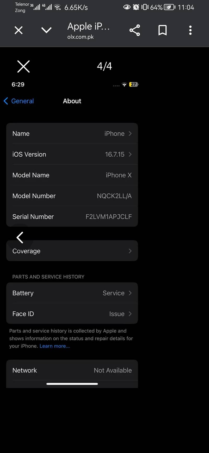 Apple iPhone X 0