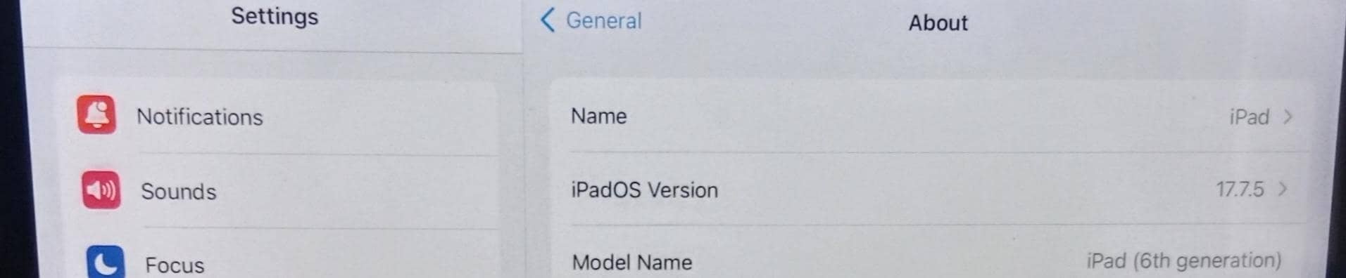 ipad 6th generation 2