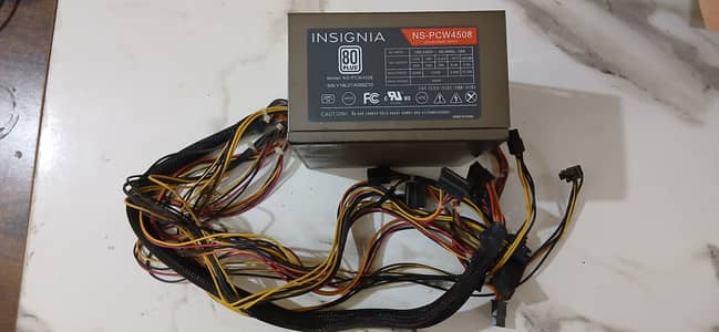 Insignia 450W Power Supply (NS-PCW4508) - Box Included & Perfect Cond