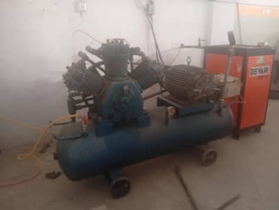 Air compressor, 20 HP, 300 litre tank